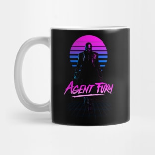 80's Retro Rad Hero Agent Mug